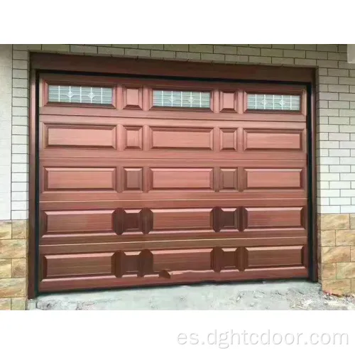 Puerta de garaje de aluminio de aluminio de alto rendimiento